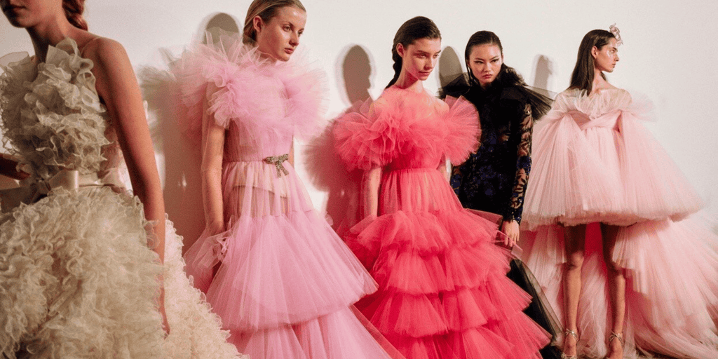 Candy Colored Tulle High Fashion