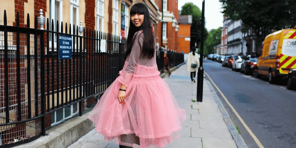Candy Colored Tulle in Street Style 