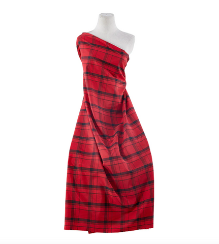 Victoria Yard Dye Taffeta Plaid