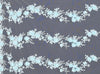 AQUA BLISS | 24706 - LISA 3D FLORAL EMBROIDERY MESH - Zelouf Fabrics