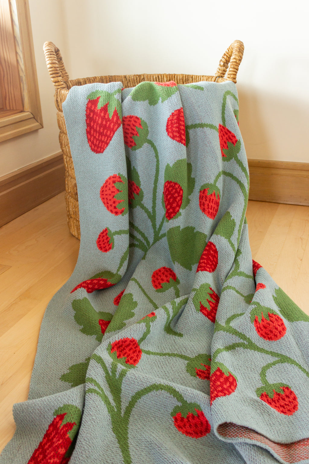 Cozy Cherry Jubilee Blanket