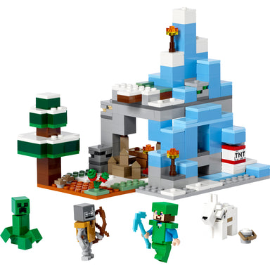 LEGO Minecraft The End Arena 21242, juego de batalla jugador contra jugador  con figuras de lava, dragón Ender y Enderman, juguetes de acción para
