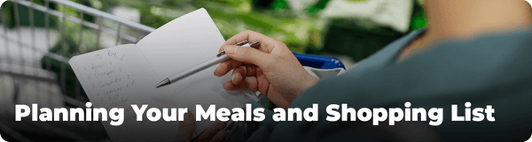 Planning Your Meals and Shopping List