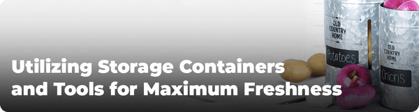 Utilizing Storage Containers