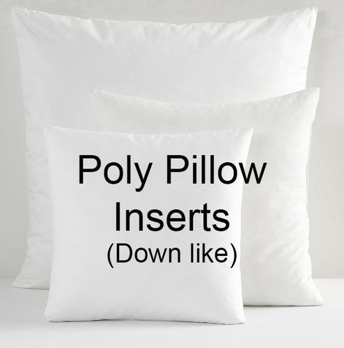 Down pillow inserts, 90/10 pillow inserts – Jaspid Studio