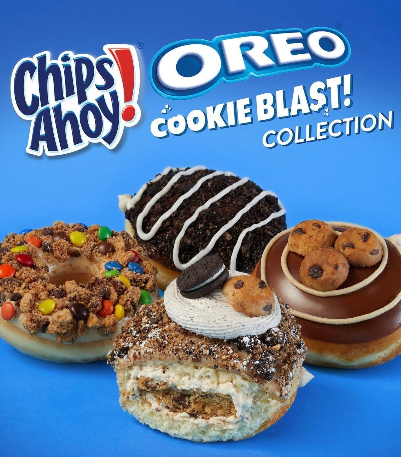 Krispy Kreme Chips Ahoy! Oreo Cookie Blast Collection
