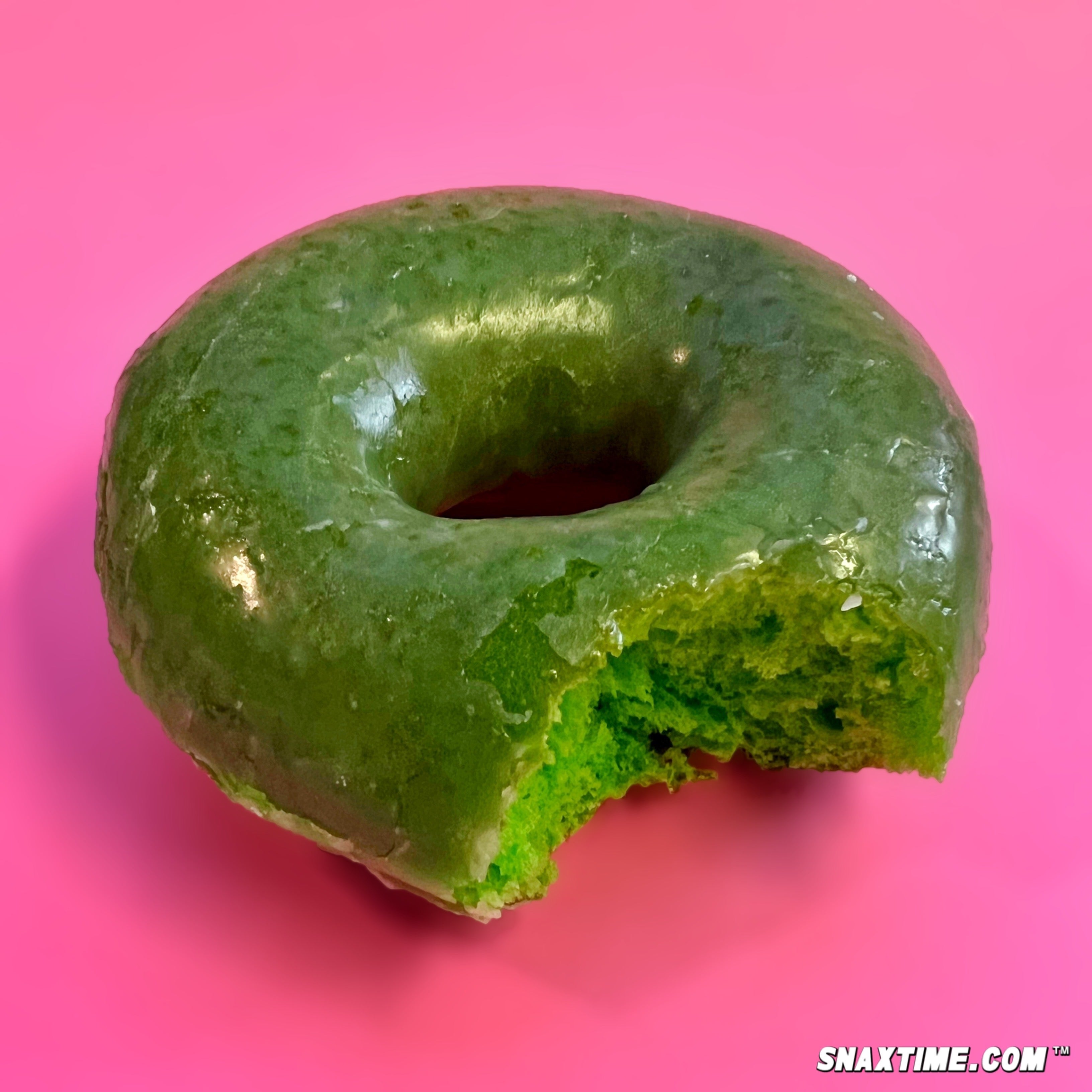 Krispy Kreme Green Original Glazed Doughnut 2023 Saint Patrick's Day