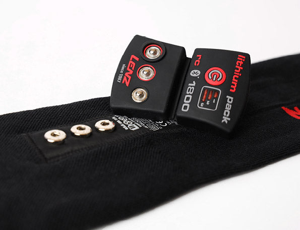 Heat socks 4.1 toe cap  Lenz heated socks – Lenz Products
