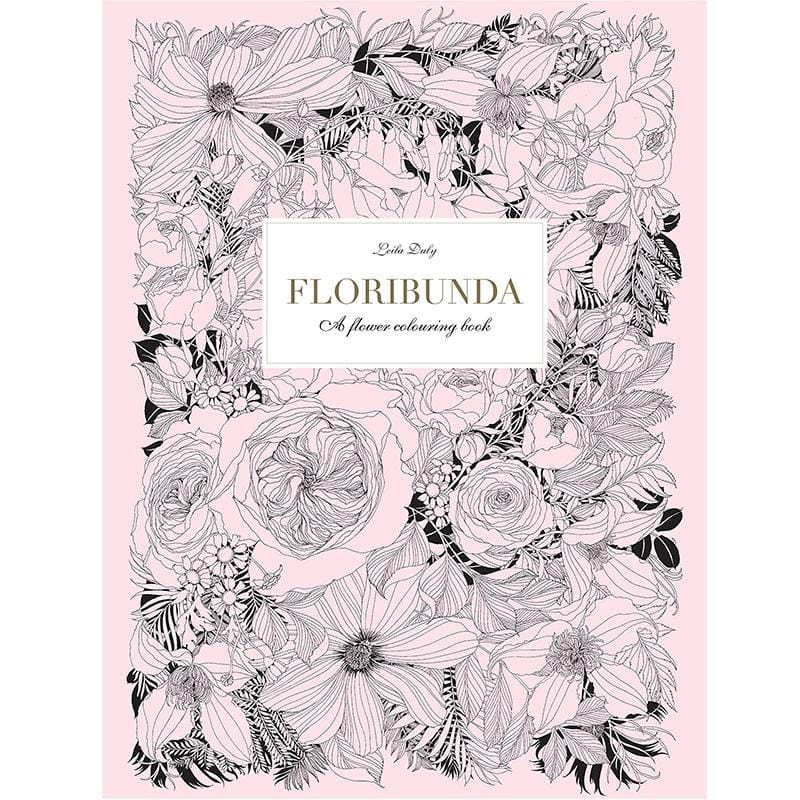 Floribunda 繾綣豐花 手繪著色本 Citiesocial 找好東西