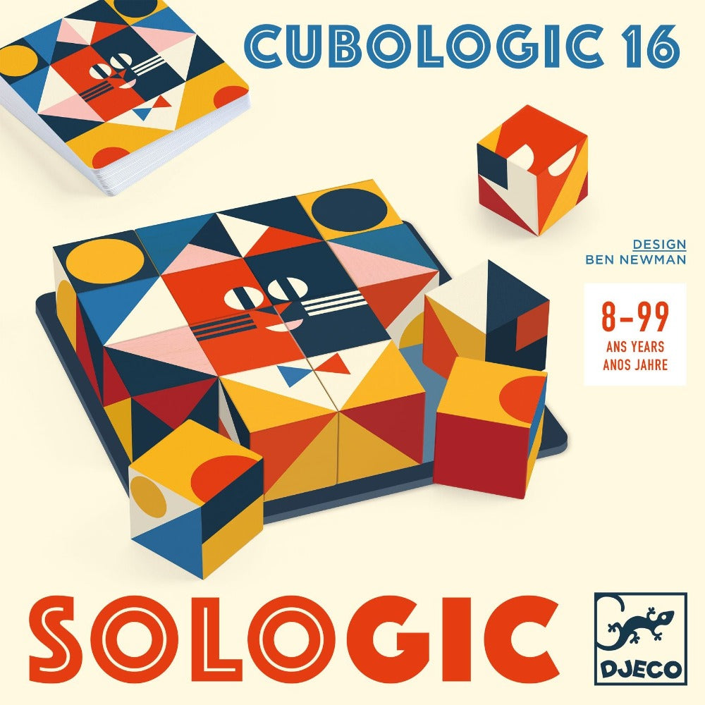 DJECO observatiespel Cubologic 16 8 jr+