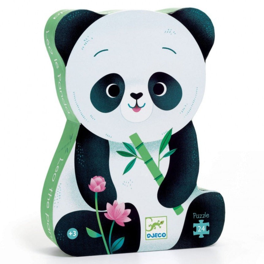 DJECO puzzel Leo de panda 3 jr / 24 stks