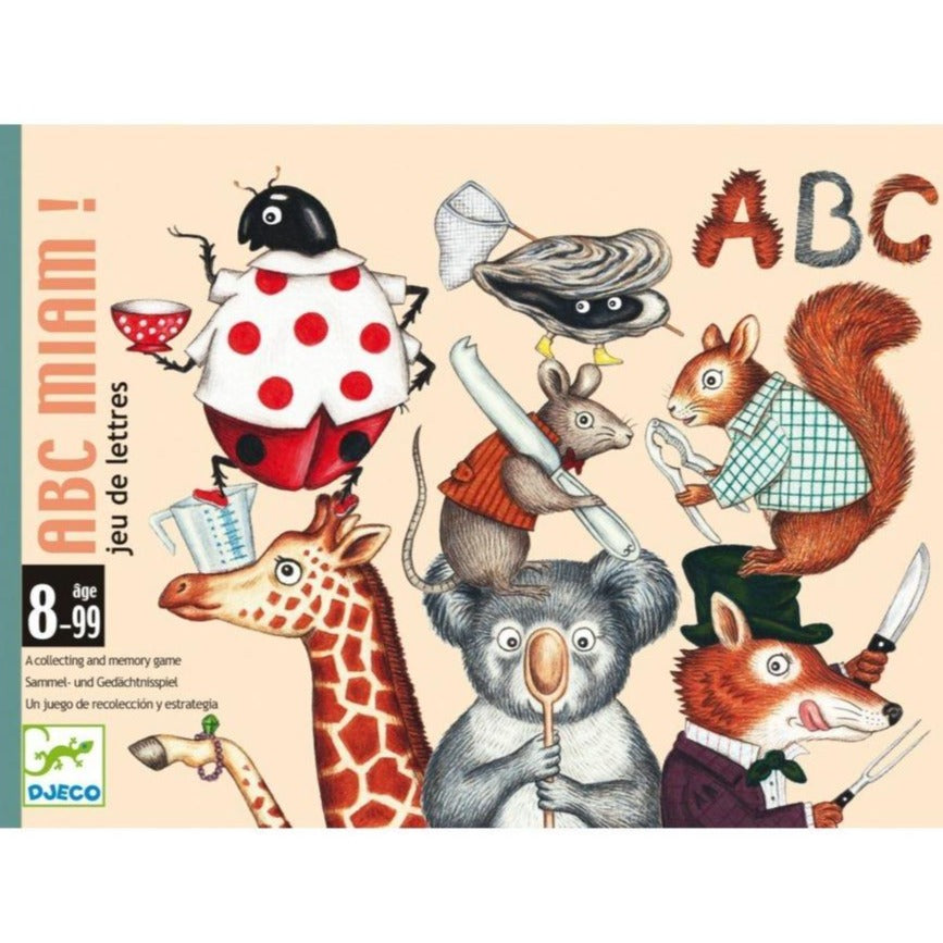 DJECO kaartspel ABC miam 8 jr+