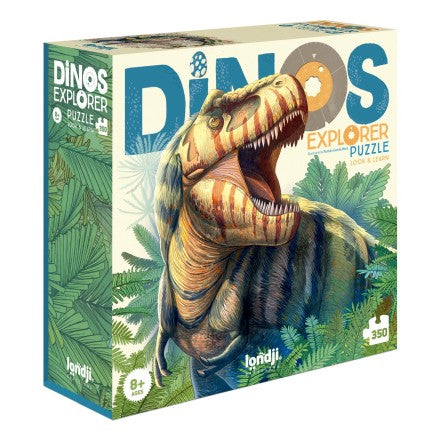 LONDJI puzzel dinos 8jr+ / 350 stks