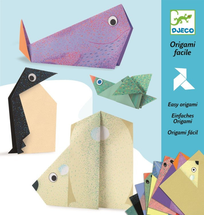 DJECO easy origami Pooldieren 16 stks