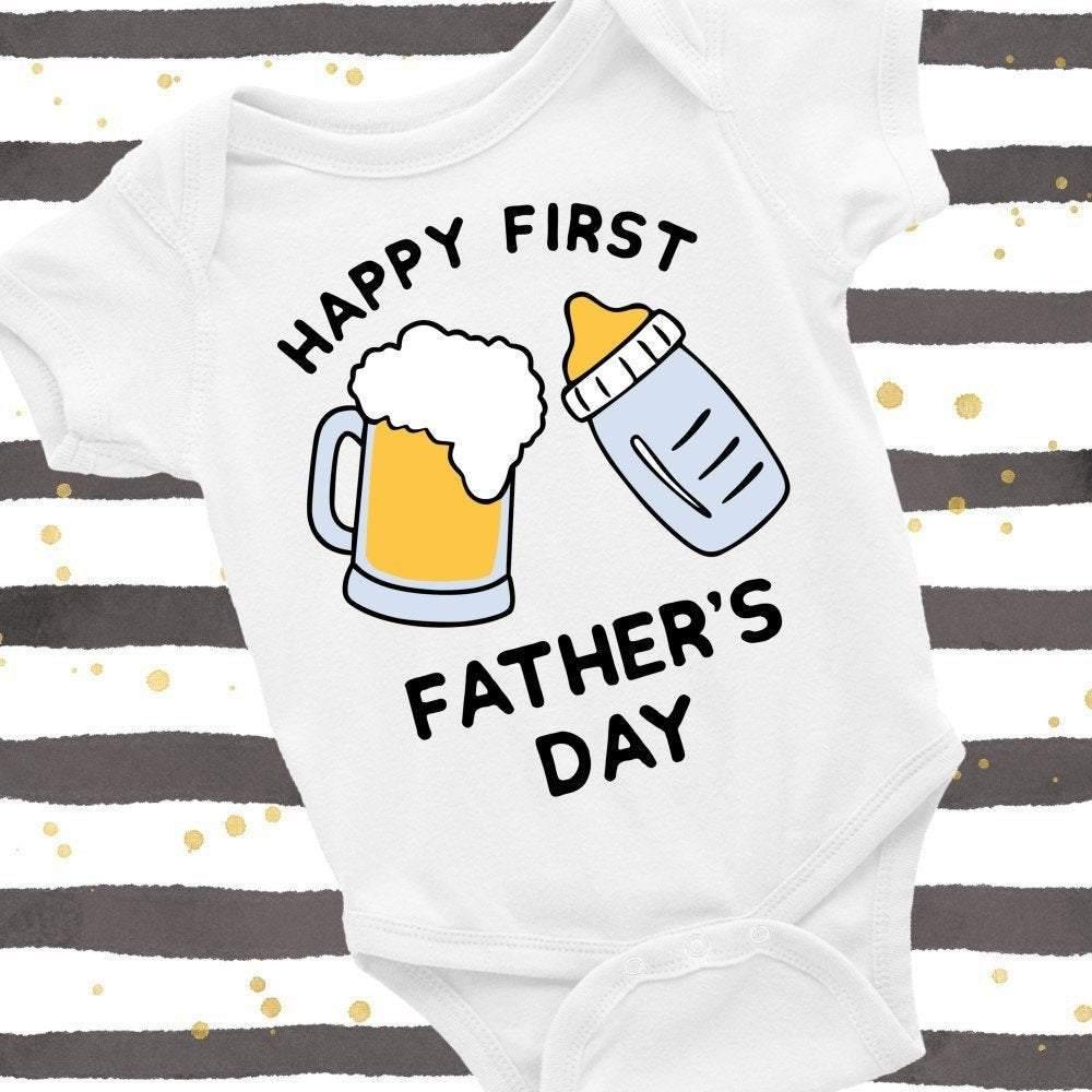 Download Happy First Father's Day svg dxf png Clip Art by PrintsOfPop