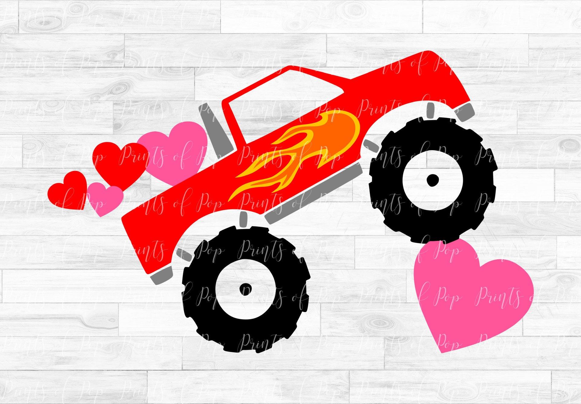 Free Free 261 Monster Truck Valentine Svg SVG PNG EPS DXF File