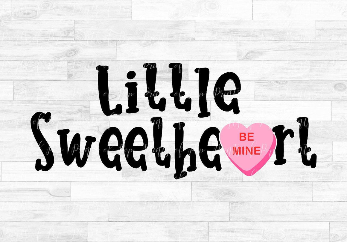 Download Little Sweetheart svg dxf png Clip Art by PrintsOfPop