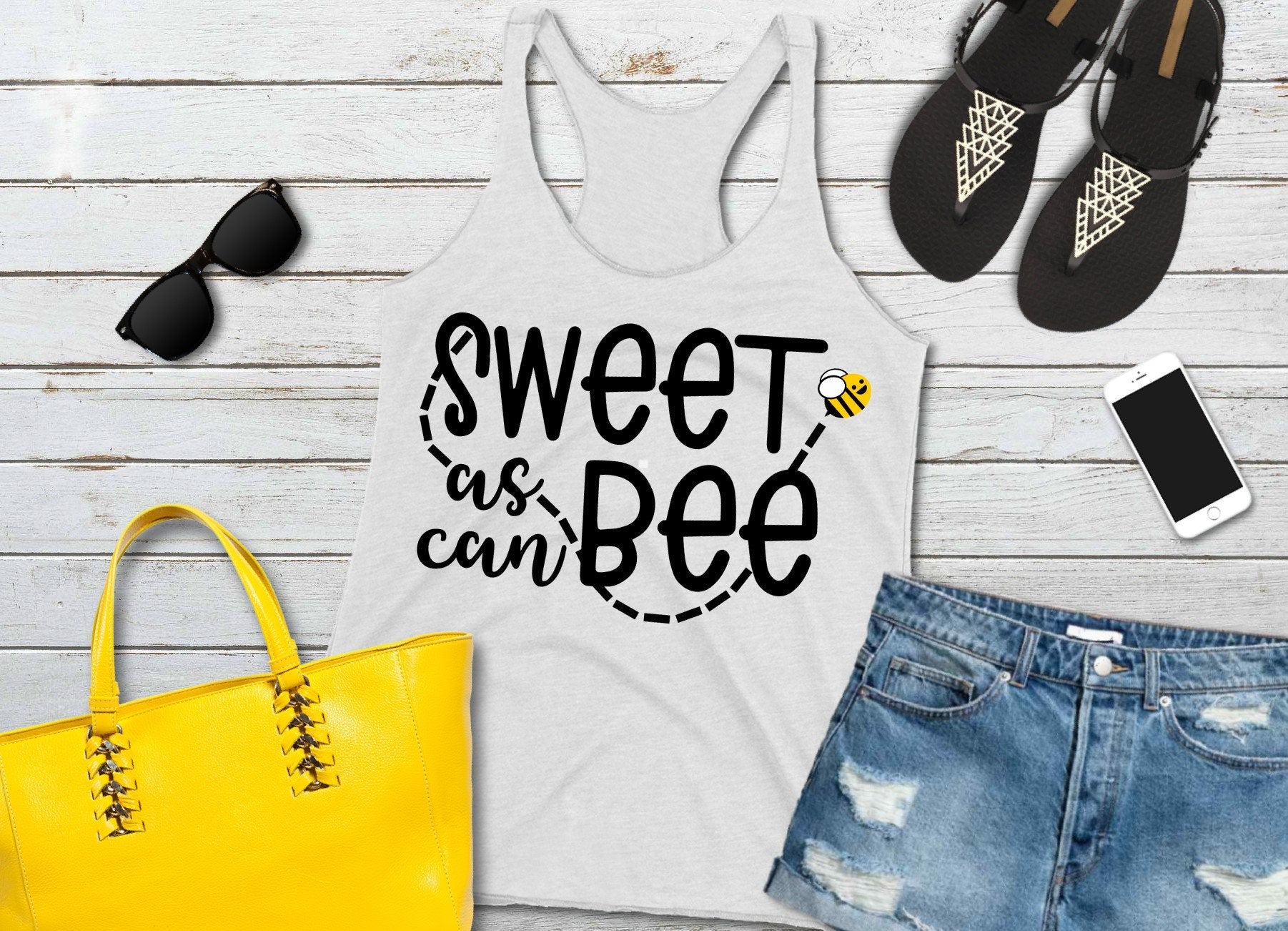 Download Sweet As Can Bee Svg Dxf Png Clip Art By Printsofpop