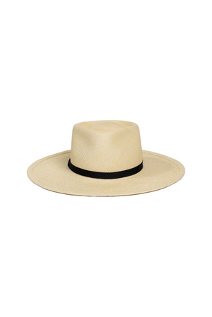 Lulu Panama Hat | Hatattack (Natural/Black Ribbon)