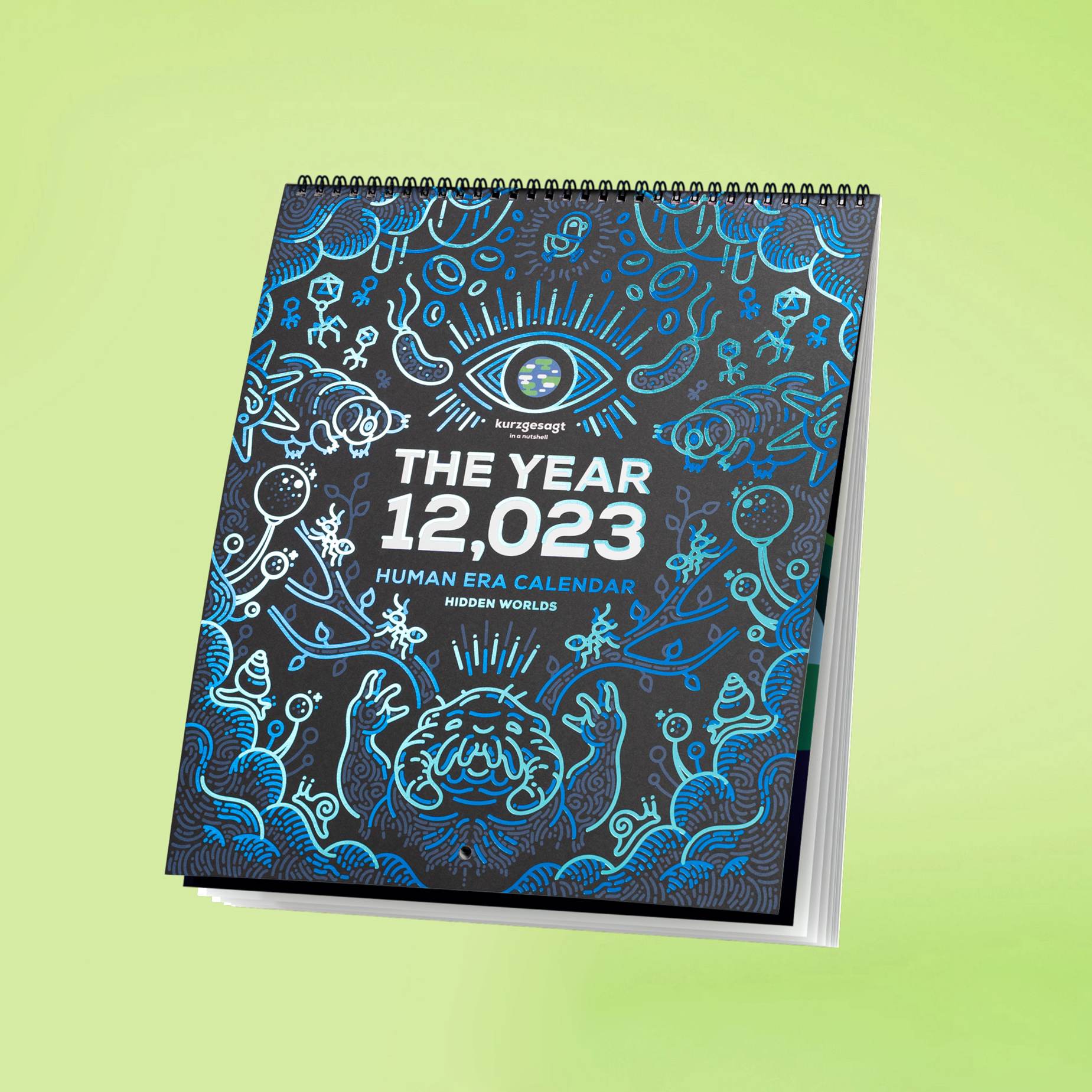 12,023 Human Era Calendar (Limited Edition) the kurzgesagt shop