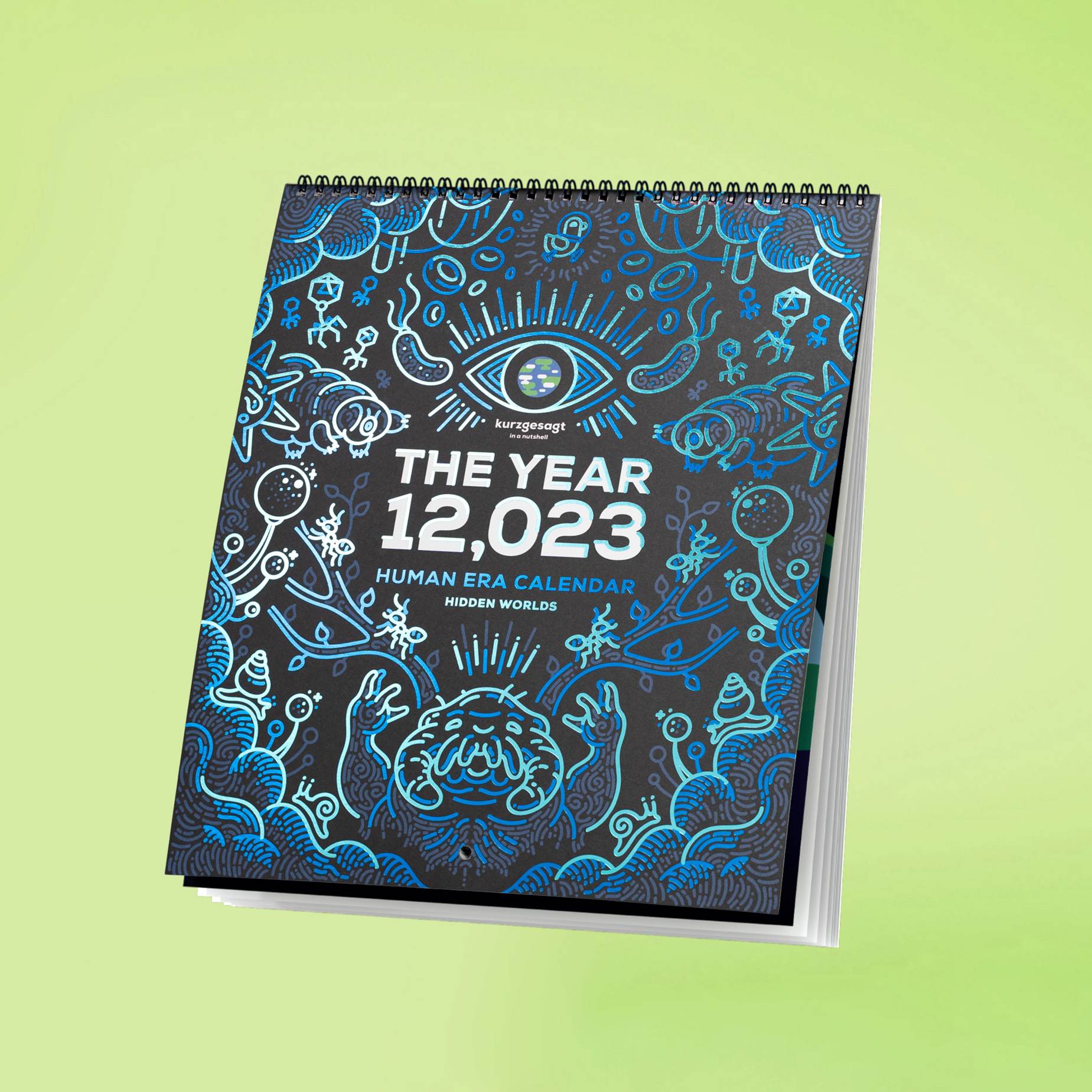 12,023 Human Era Calendar the kurzgesagt shop