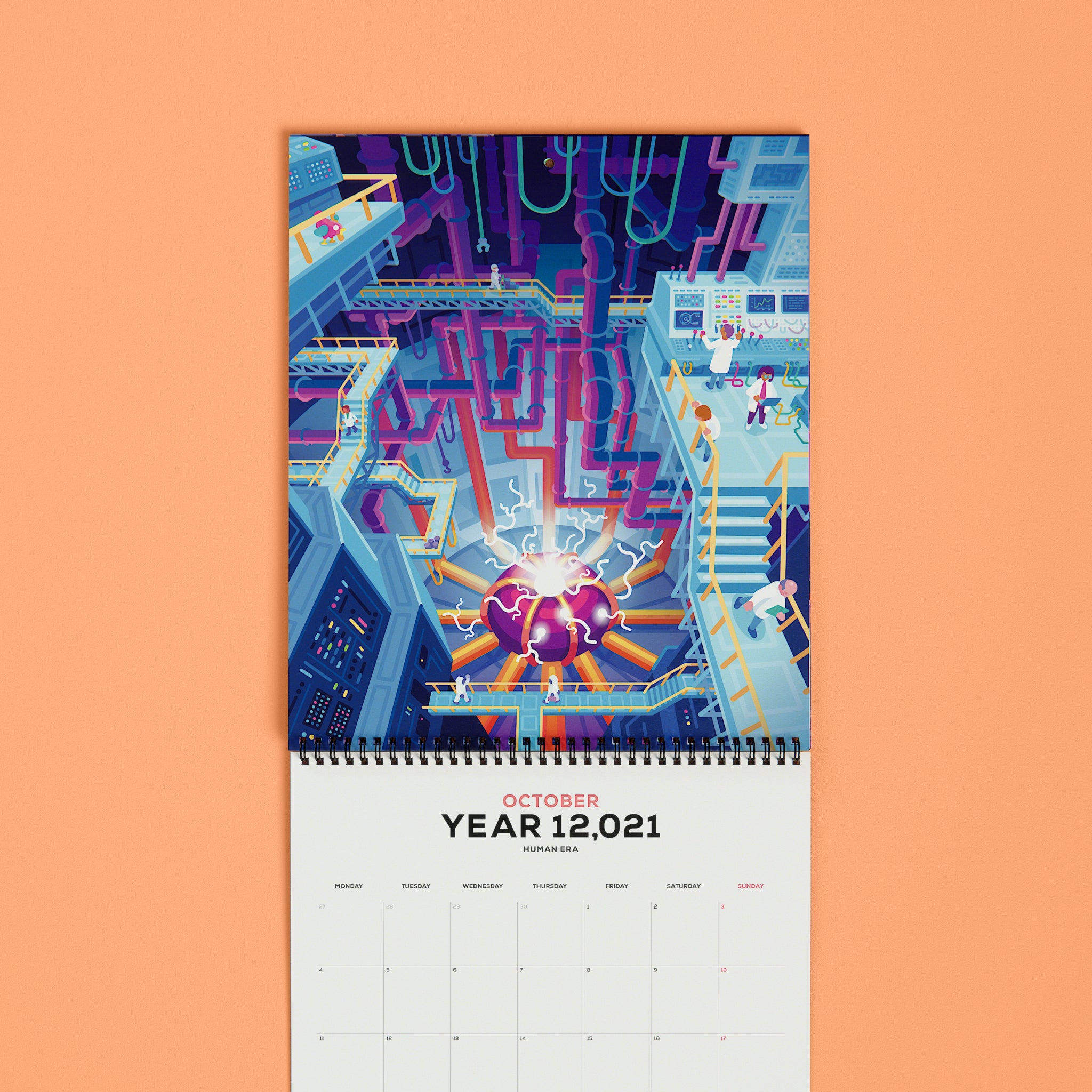 Human Era Calendar 2024 Enid Germaine