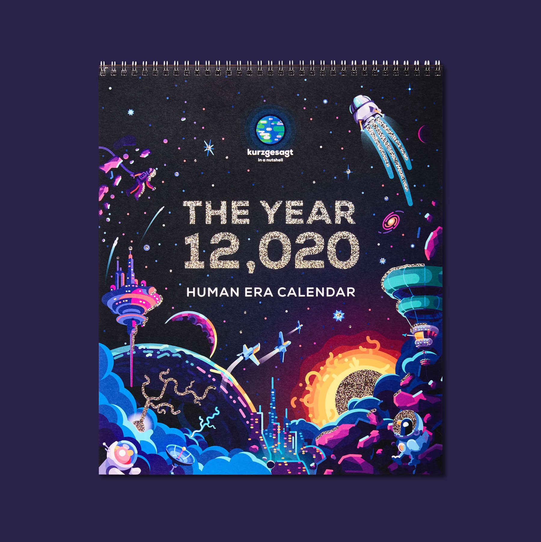 12,020 Human Space Era Calendar in a nutshell kurzgesagt