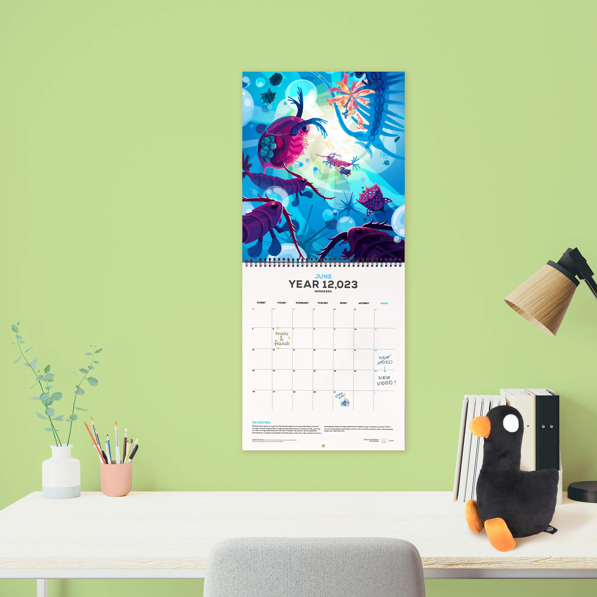 12,023 Human Era Calendar (Limited Edition) the kurzgesagt shop