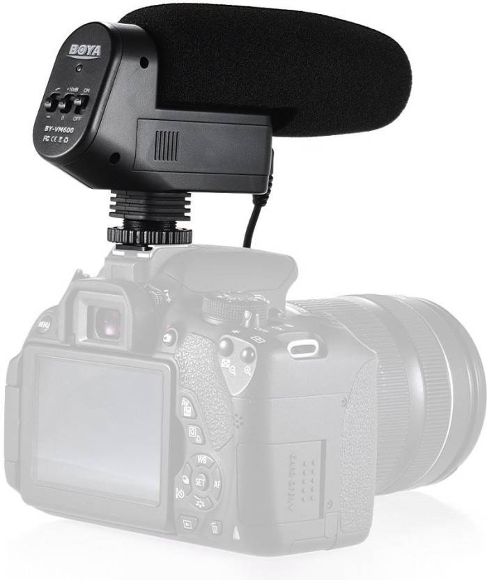 BOYA BY-VM600 Cardioid Directional Condenser Microphone Mic for Canon Sony Nikon Pentax DLSR Camera