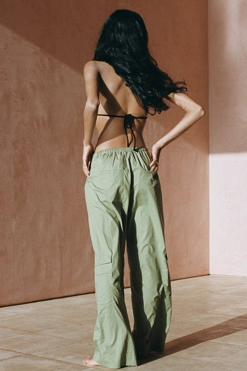 Khaki Mico Pant