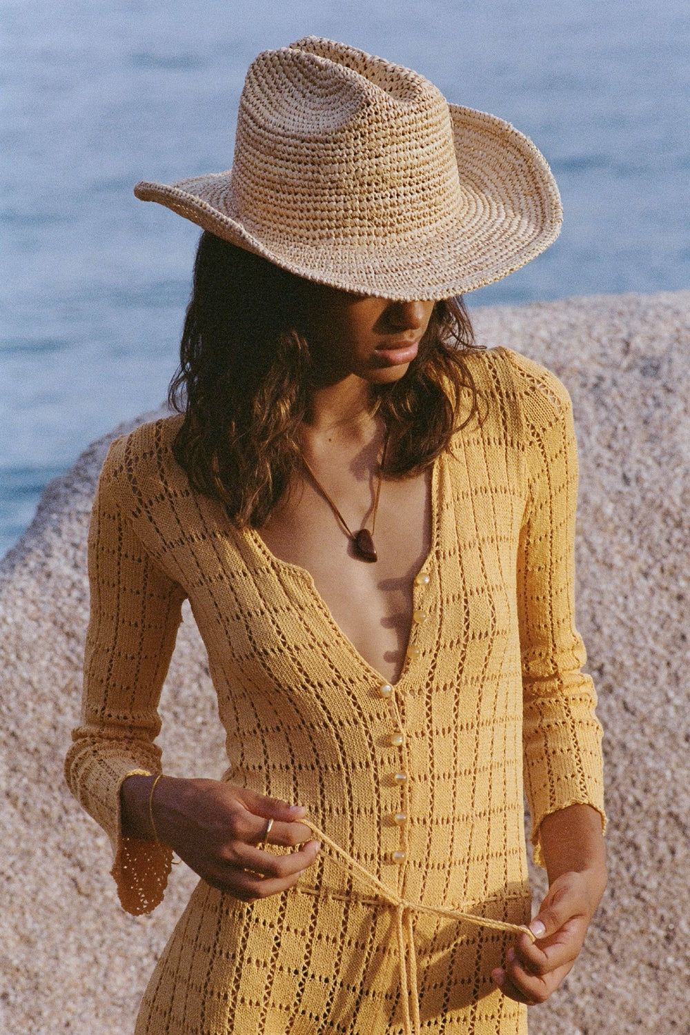 Natural Raffia Cowboy