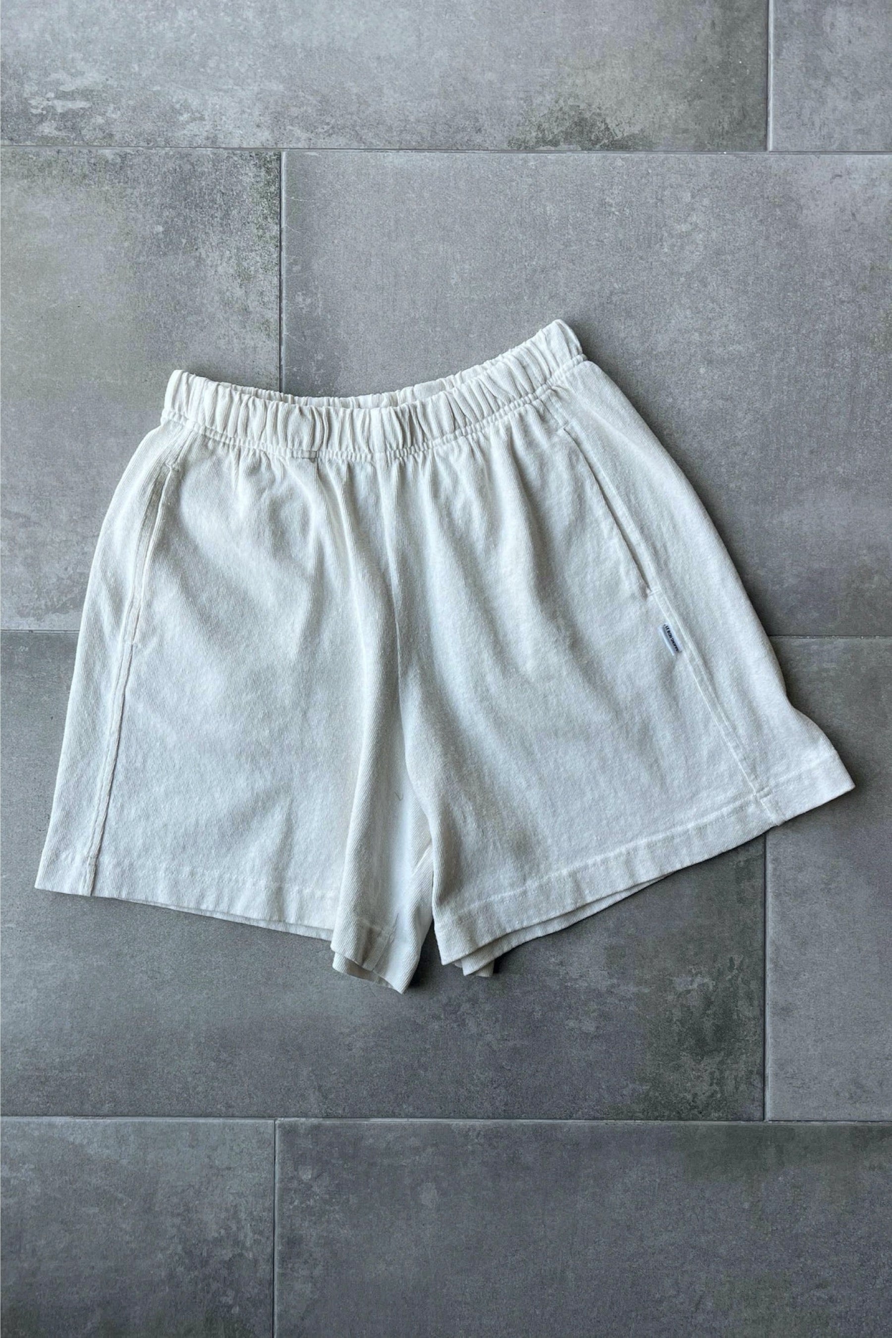 Alabaster Flared Basketball Shorts