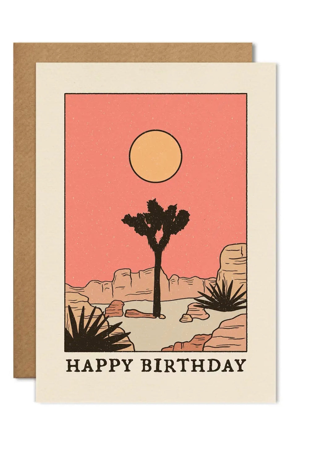 Happy Birthday Joshua Tree Card