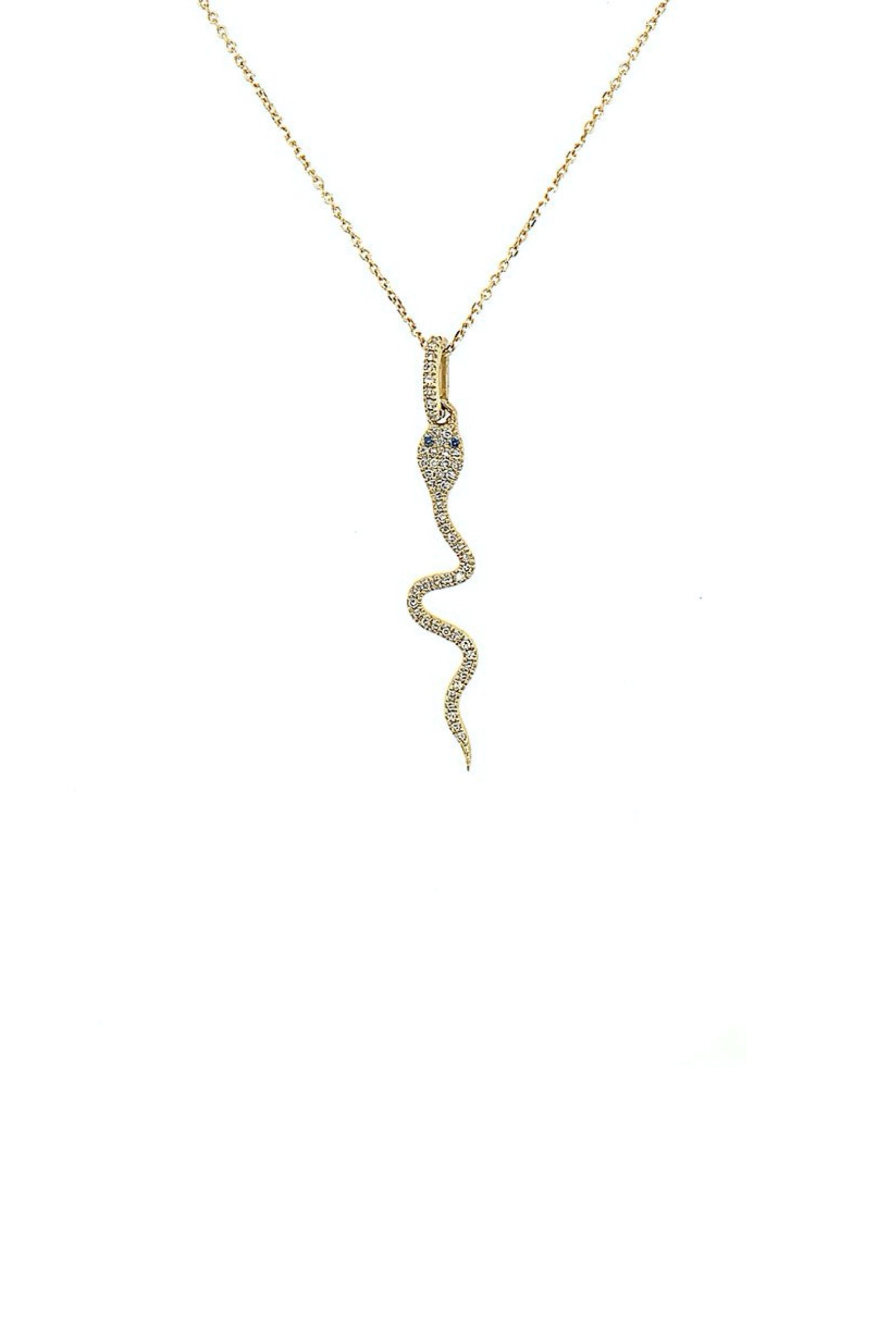 14k Gold Harley Necklace