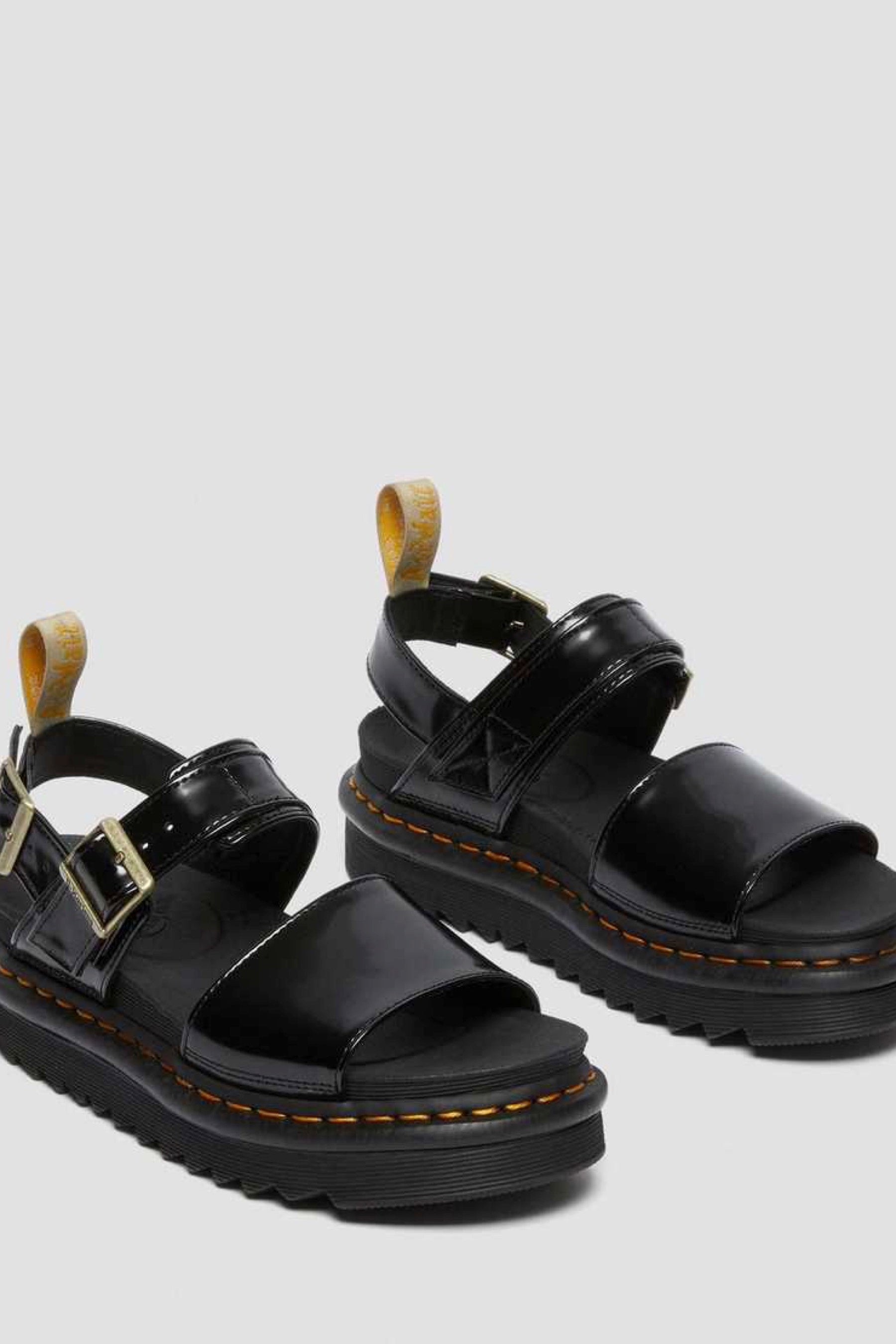 Black Oxford Vegan Voss Sandal