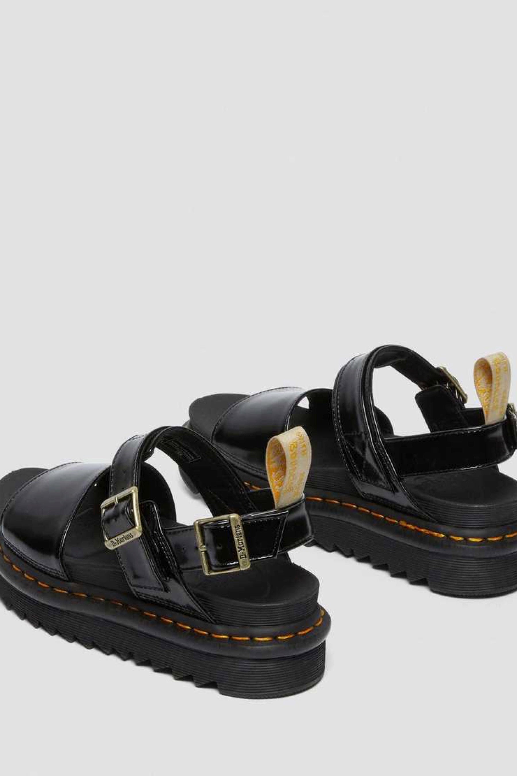 Black Oxford Vegan Voss Sandal