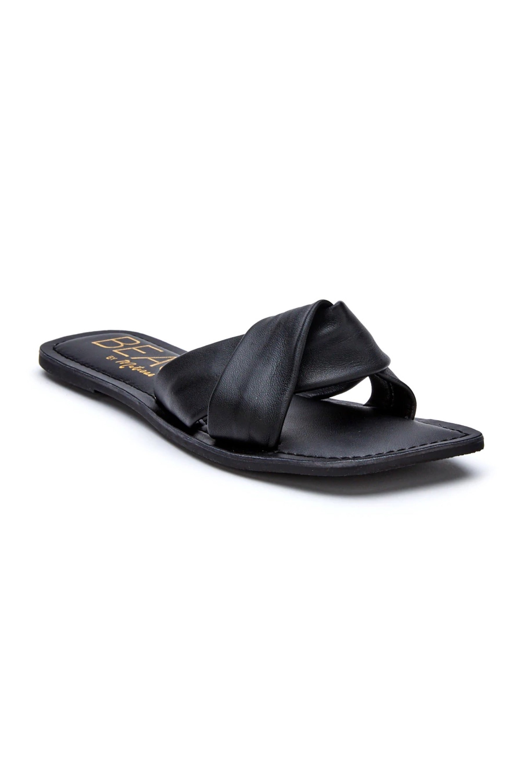 Black Anchor Sandal