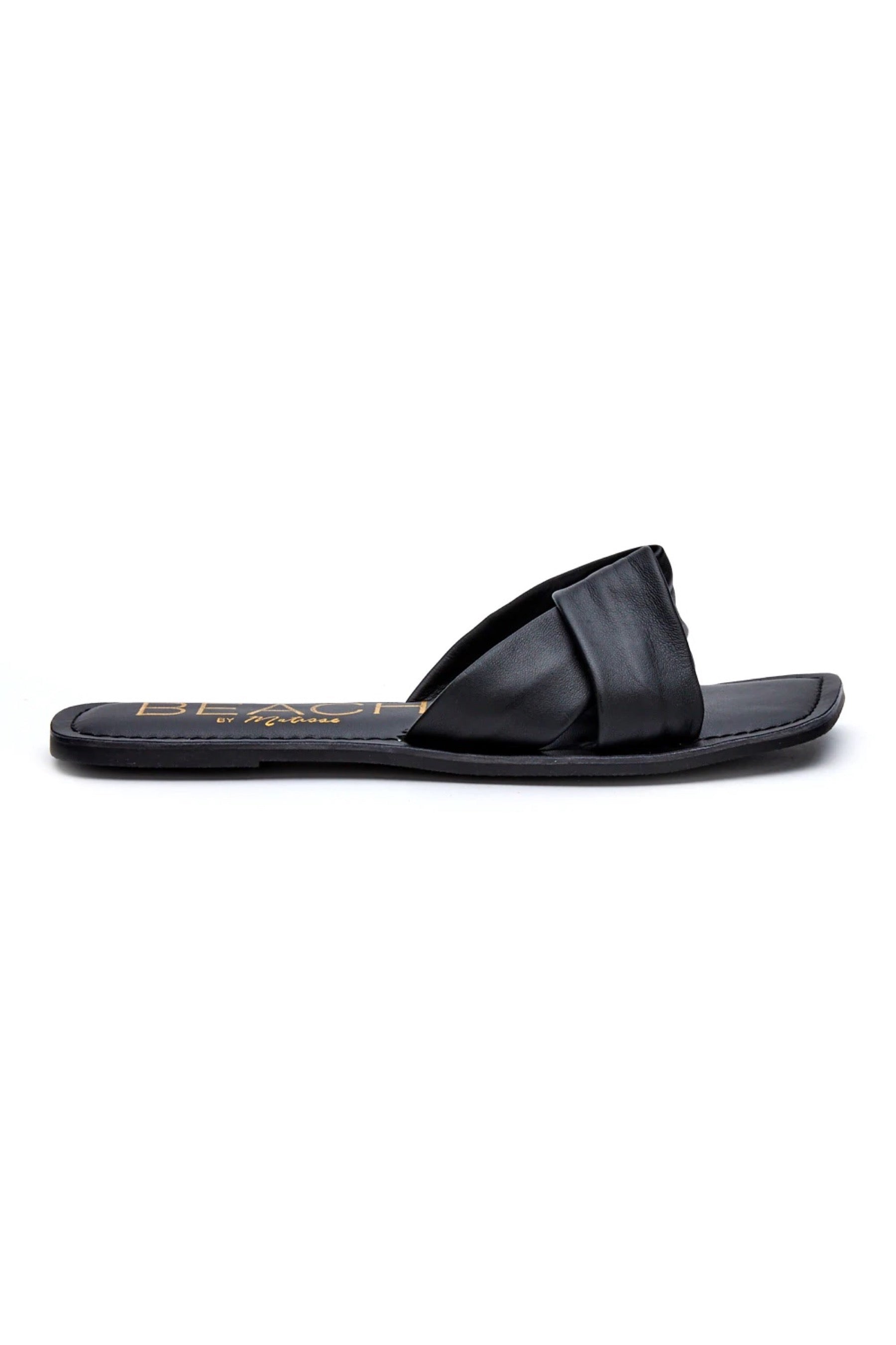 Black Anchor Sandal