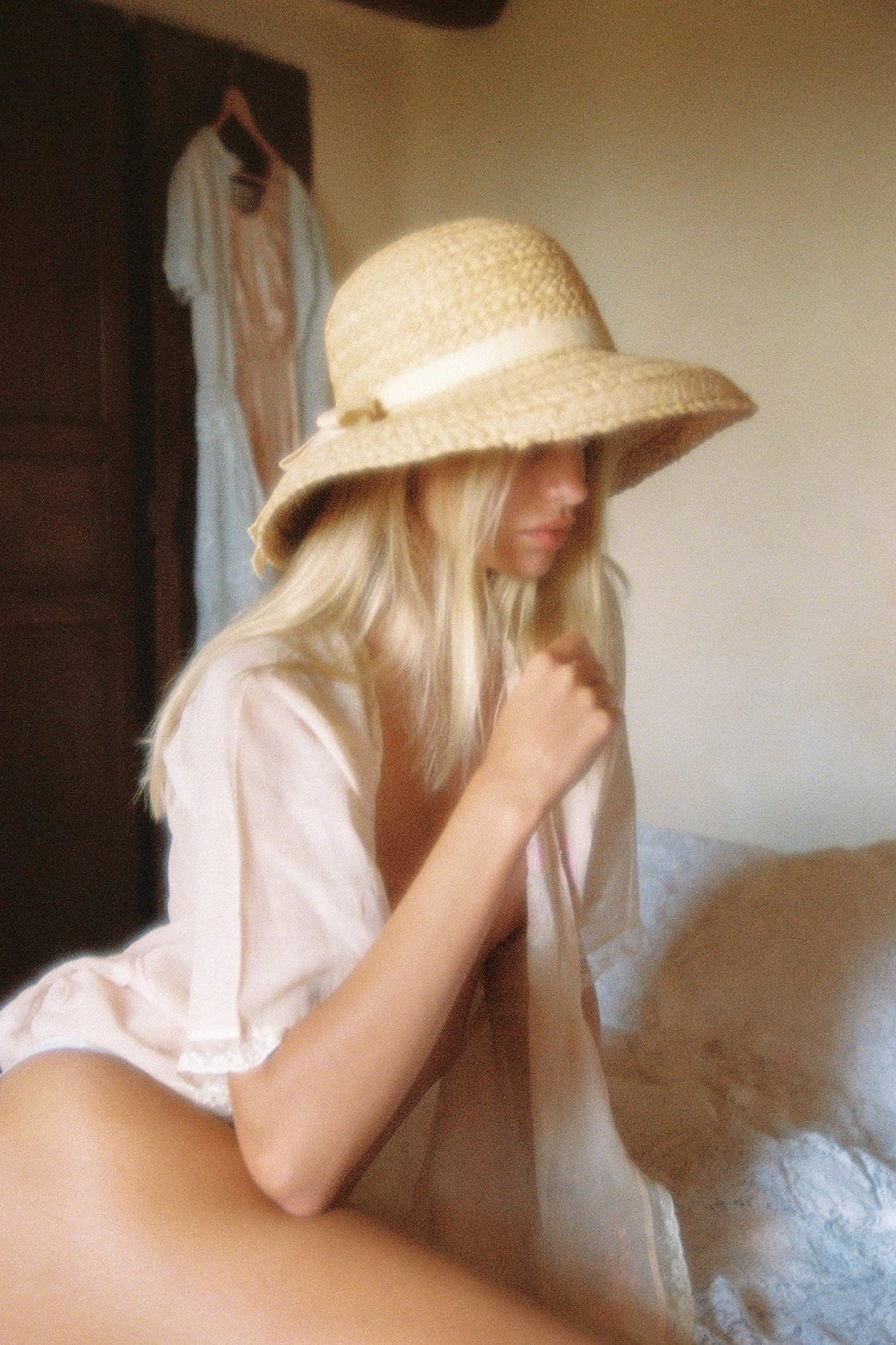 Bloom Raffia Hat