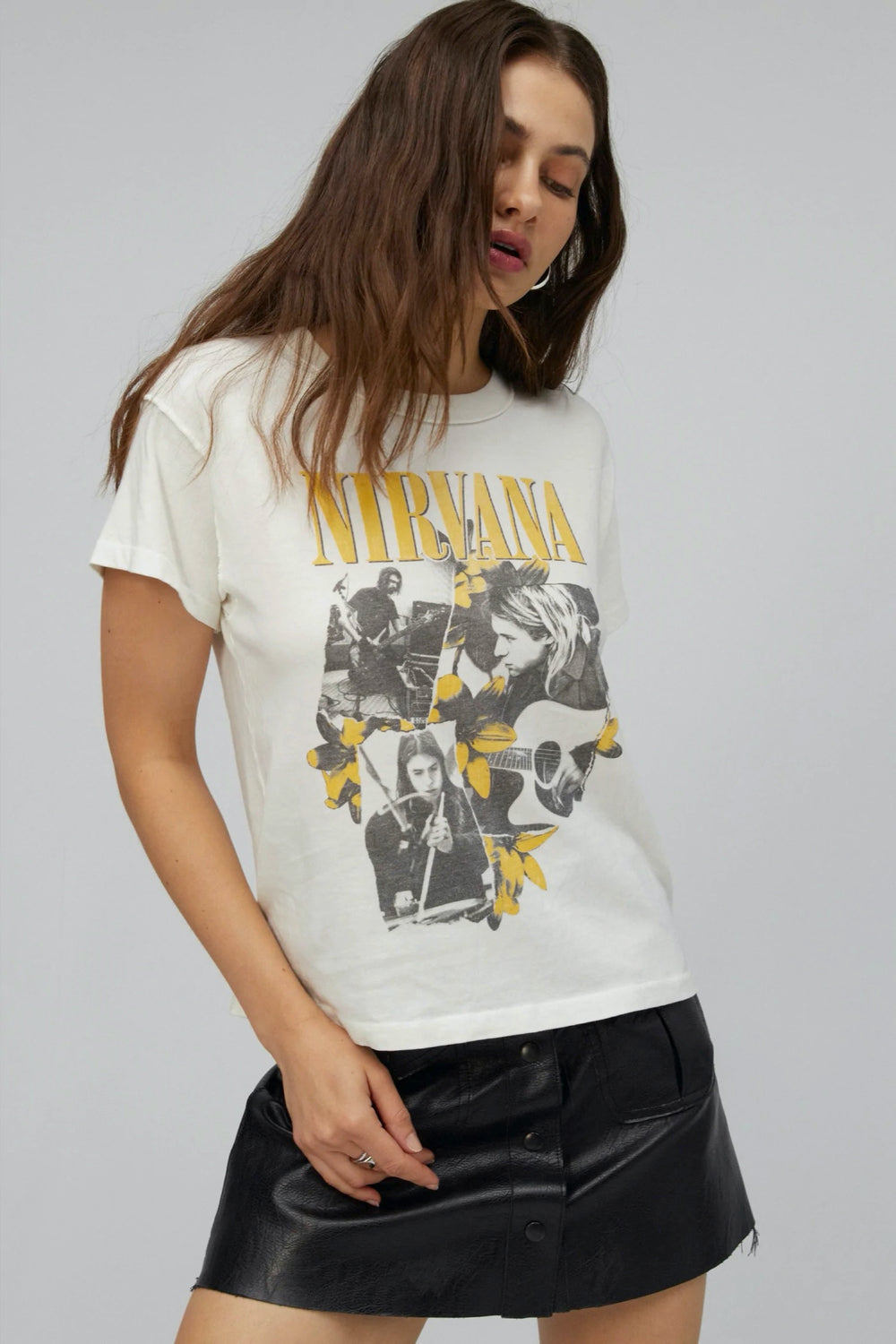 Nirvana Collage Reverse GF Tee