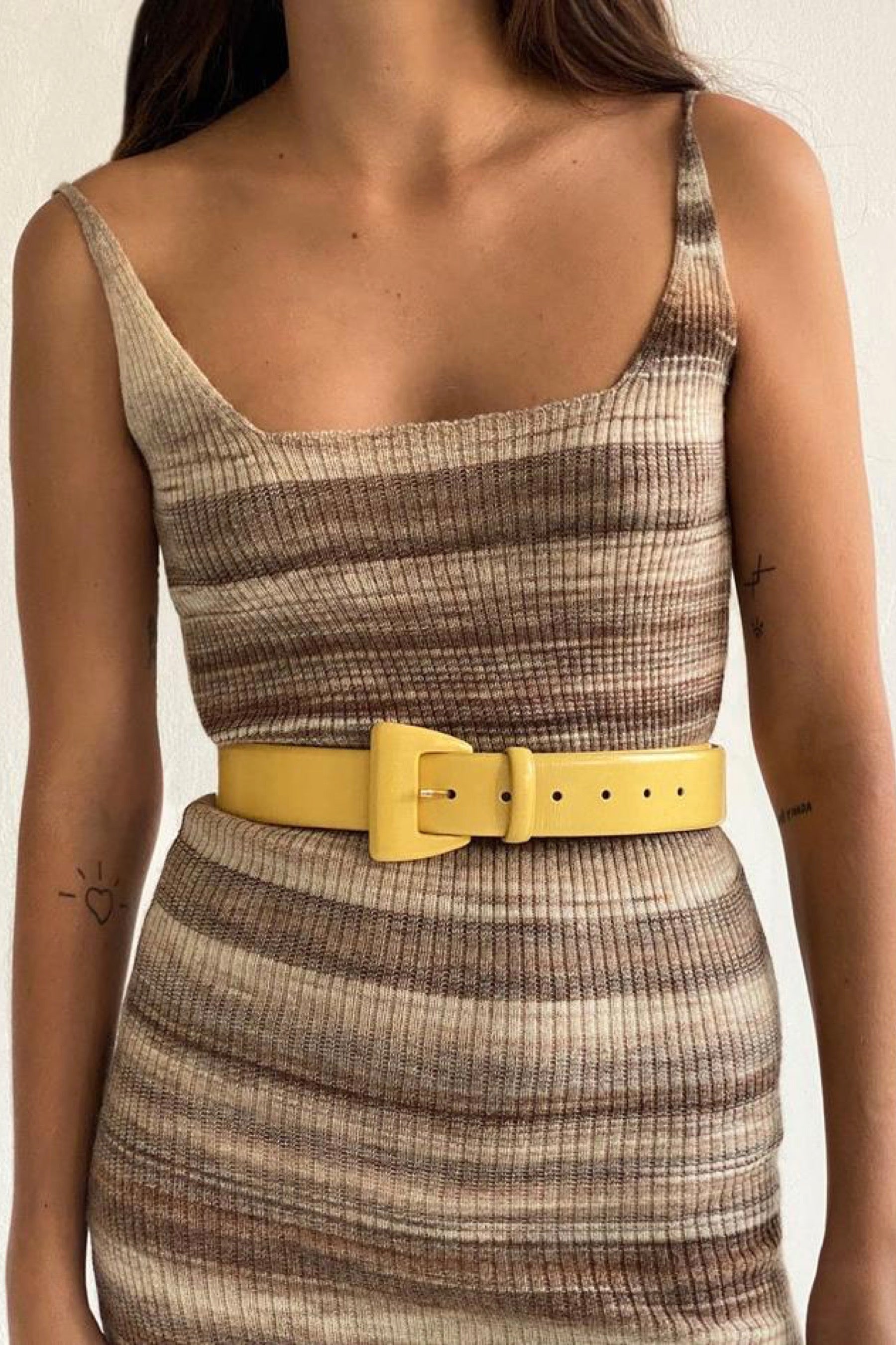 Pastel Yellow Prosecco Belt