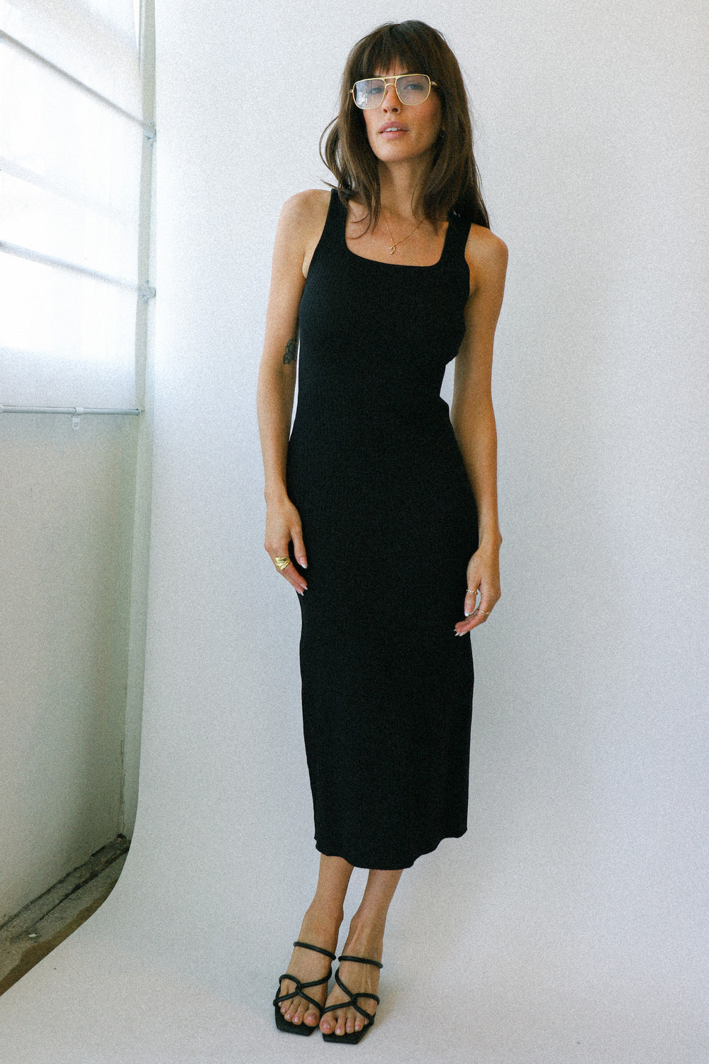 Black Meila Dress