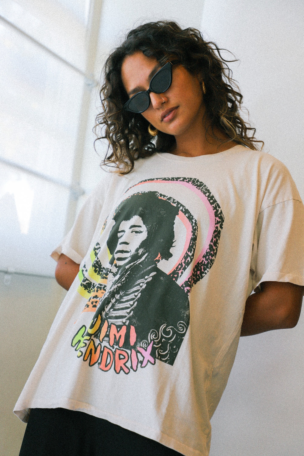 Jimi Hendrix Spiral Merch Tee