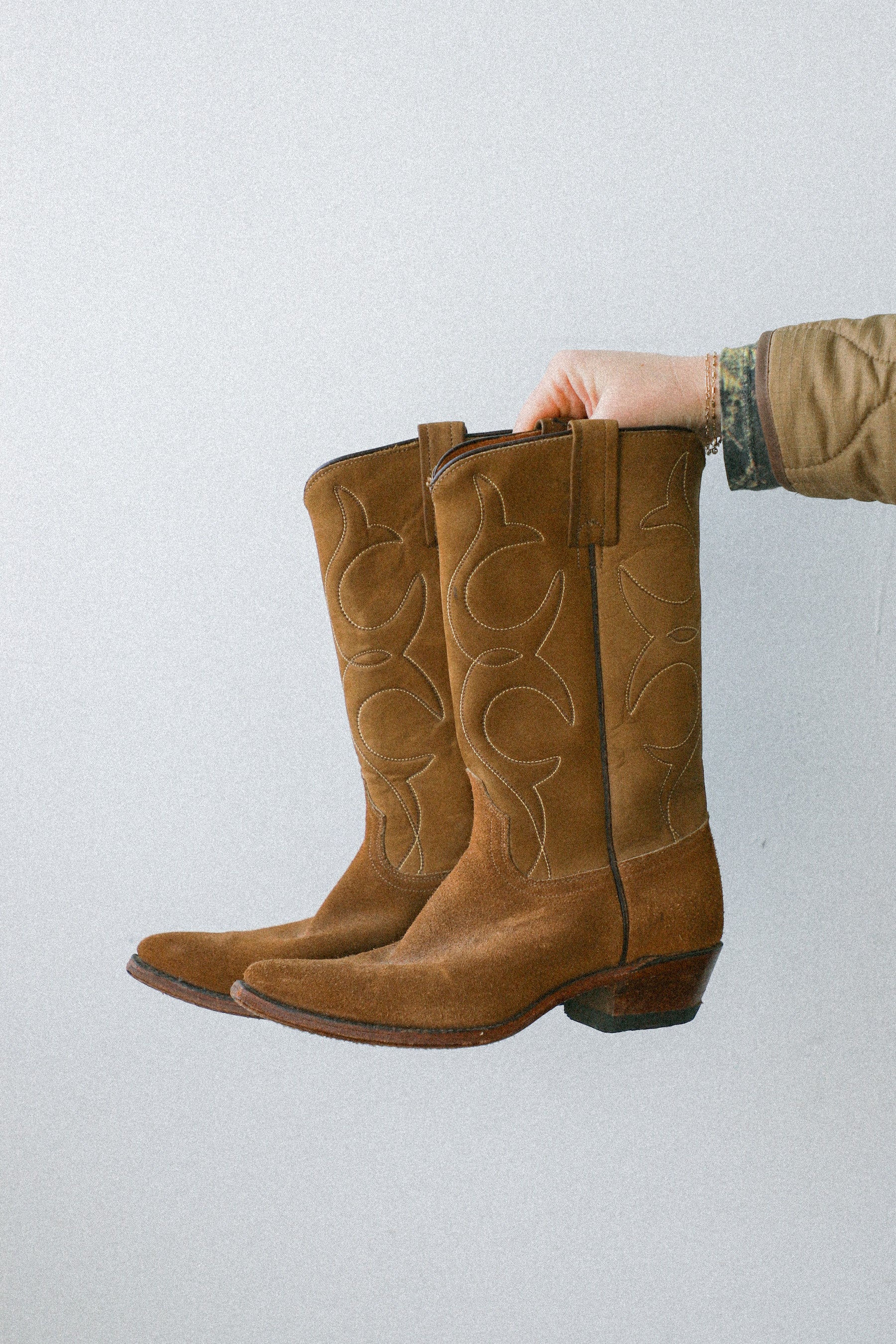 Acme Brown Suede Boots