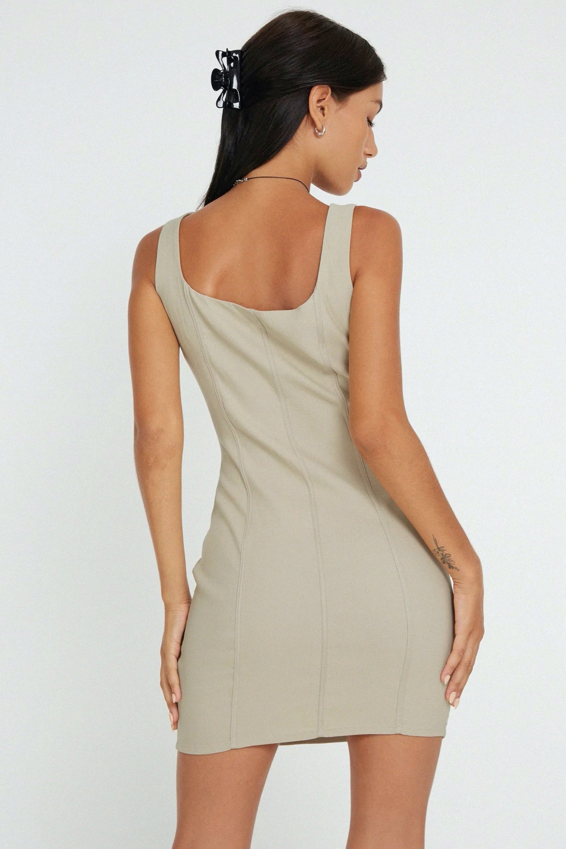 Beige Rosati Dress