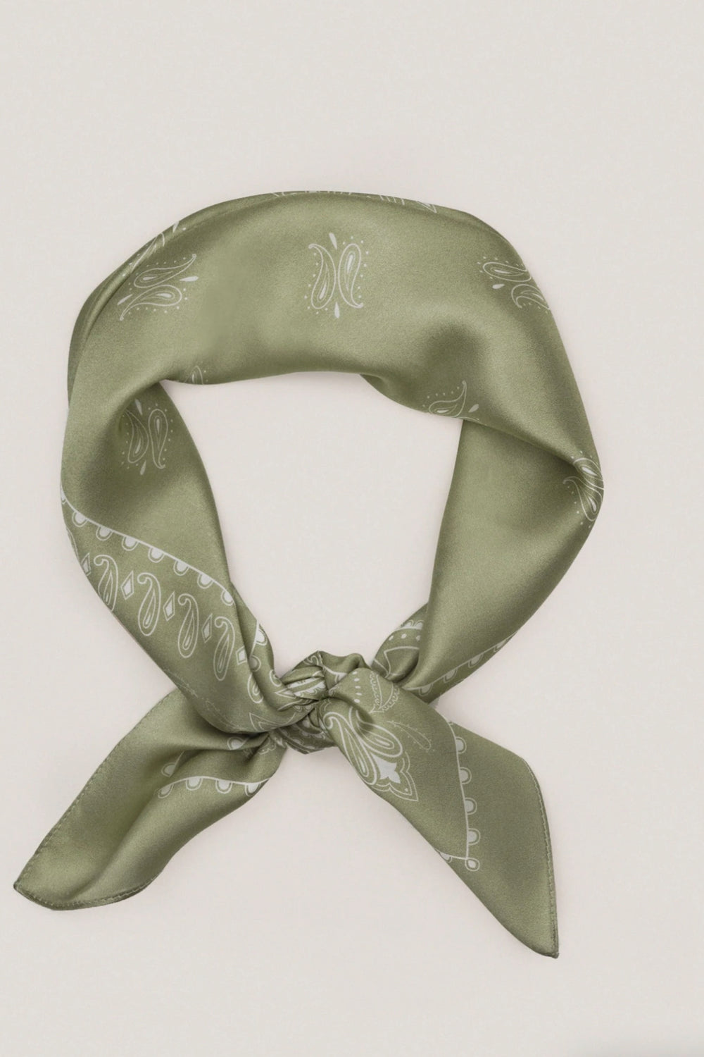 Olive Western Bandana