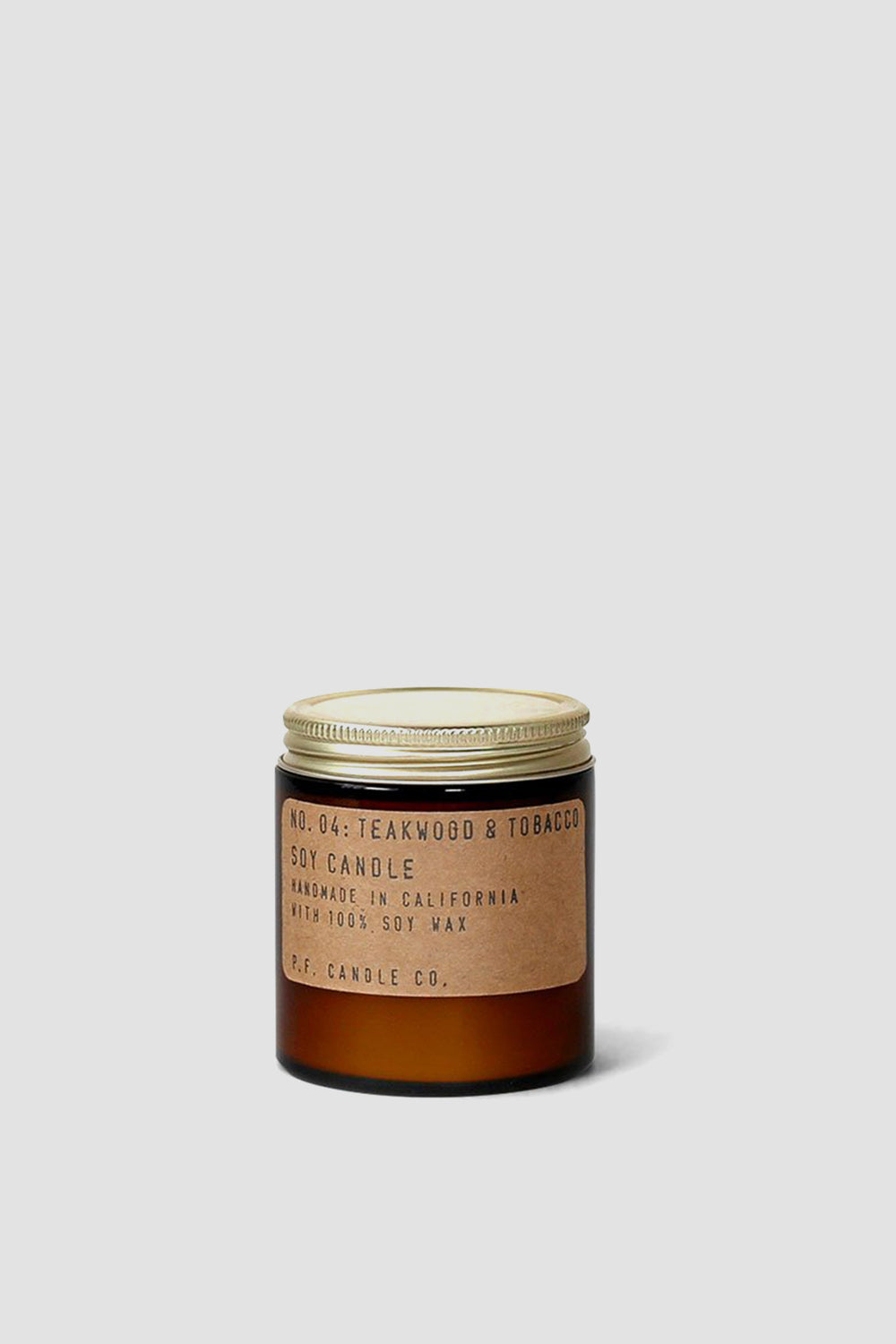 Mini Teakwood & Tobacco Candle