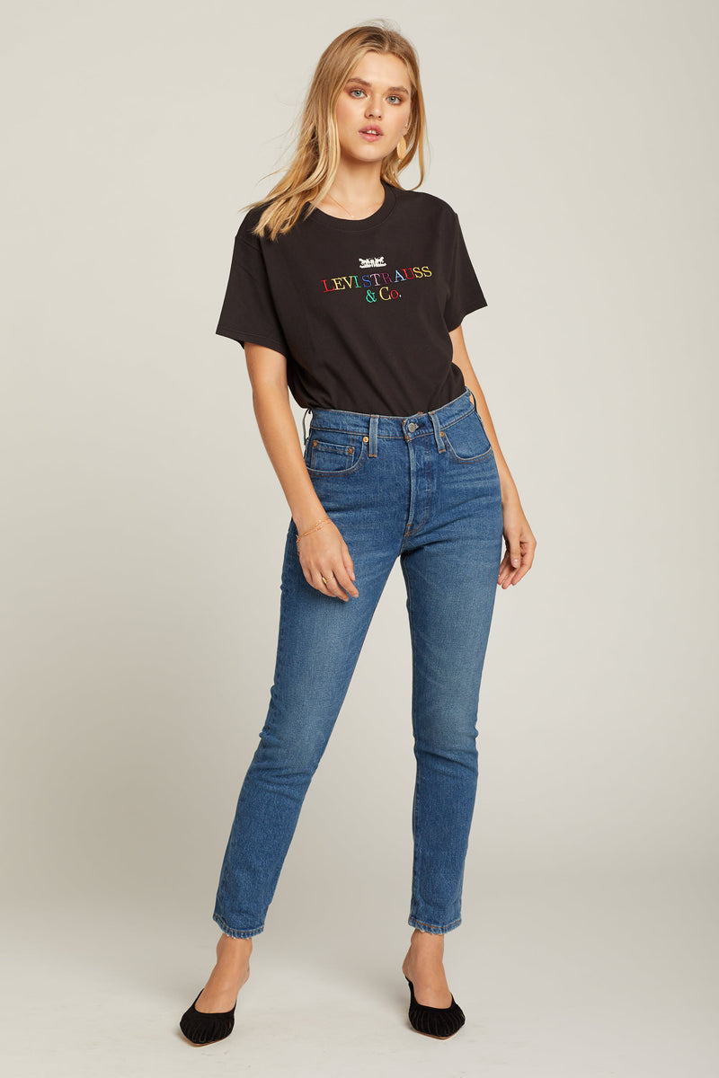 levi's 501 skinny high rise