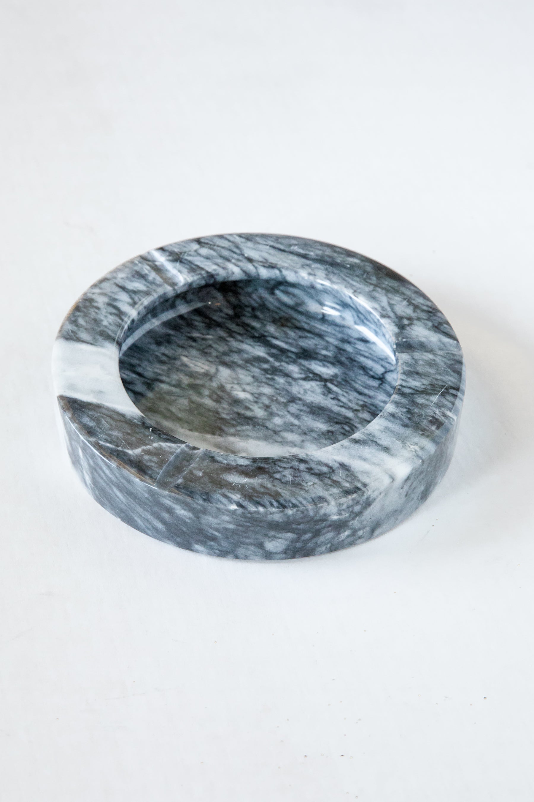 Black Marble Ashtray