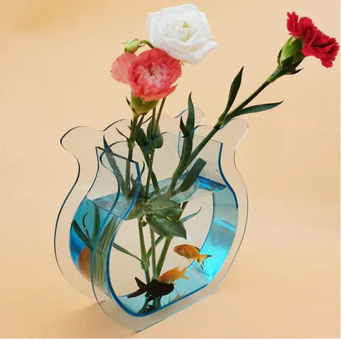 Vase de bureau en acrylique Bloom